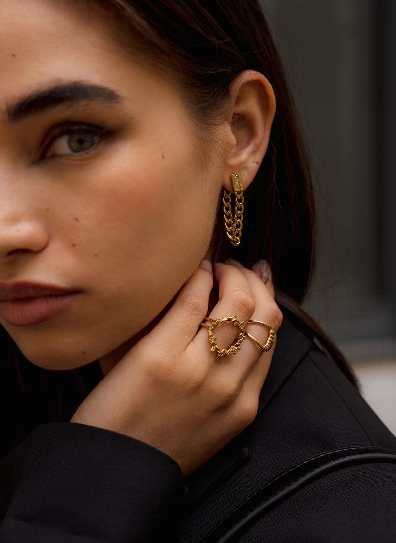 Boucles D'Oreilles Pendantes Poseidon