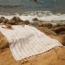 Fouta Positano Sahara - 100 x 200 cm | Beach Towel