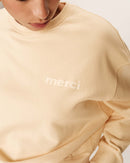 Sudadera Positiva - Beige