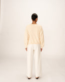 Sudadera Positiva - Beige