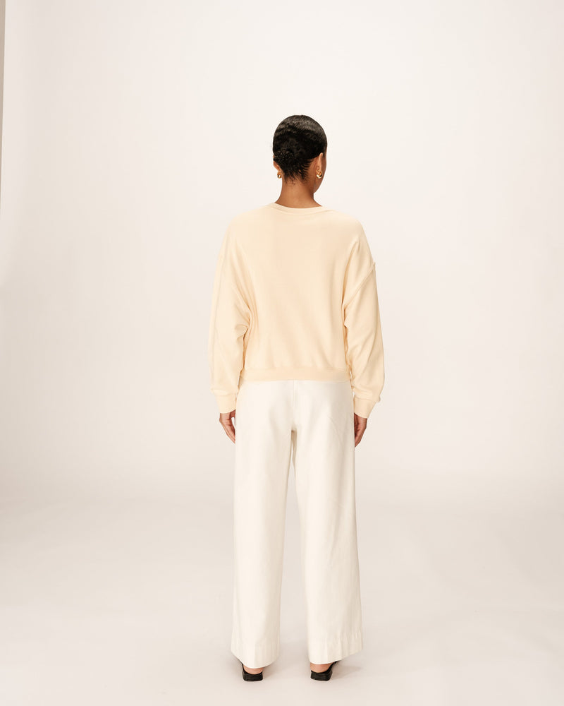 Sudadera Positiva - Beige