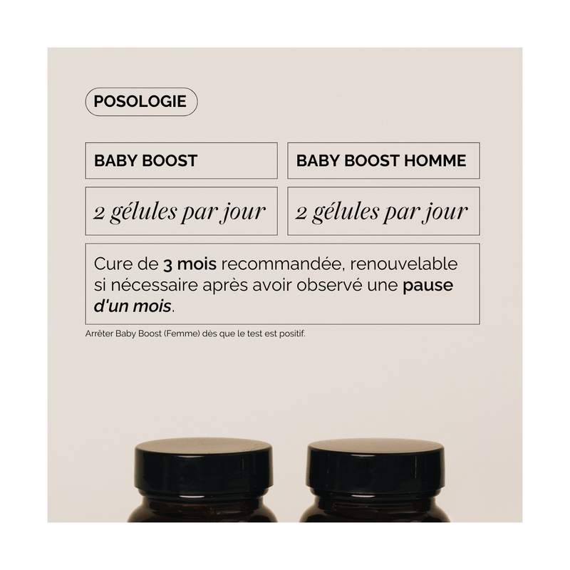 Pack Baby Boost Duo : Fertilité Homme Et Femme