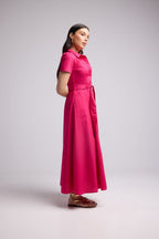 Vestido Largo - Poti - Rosa