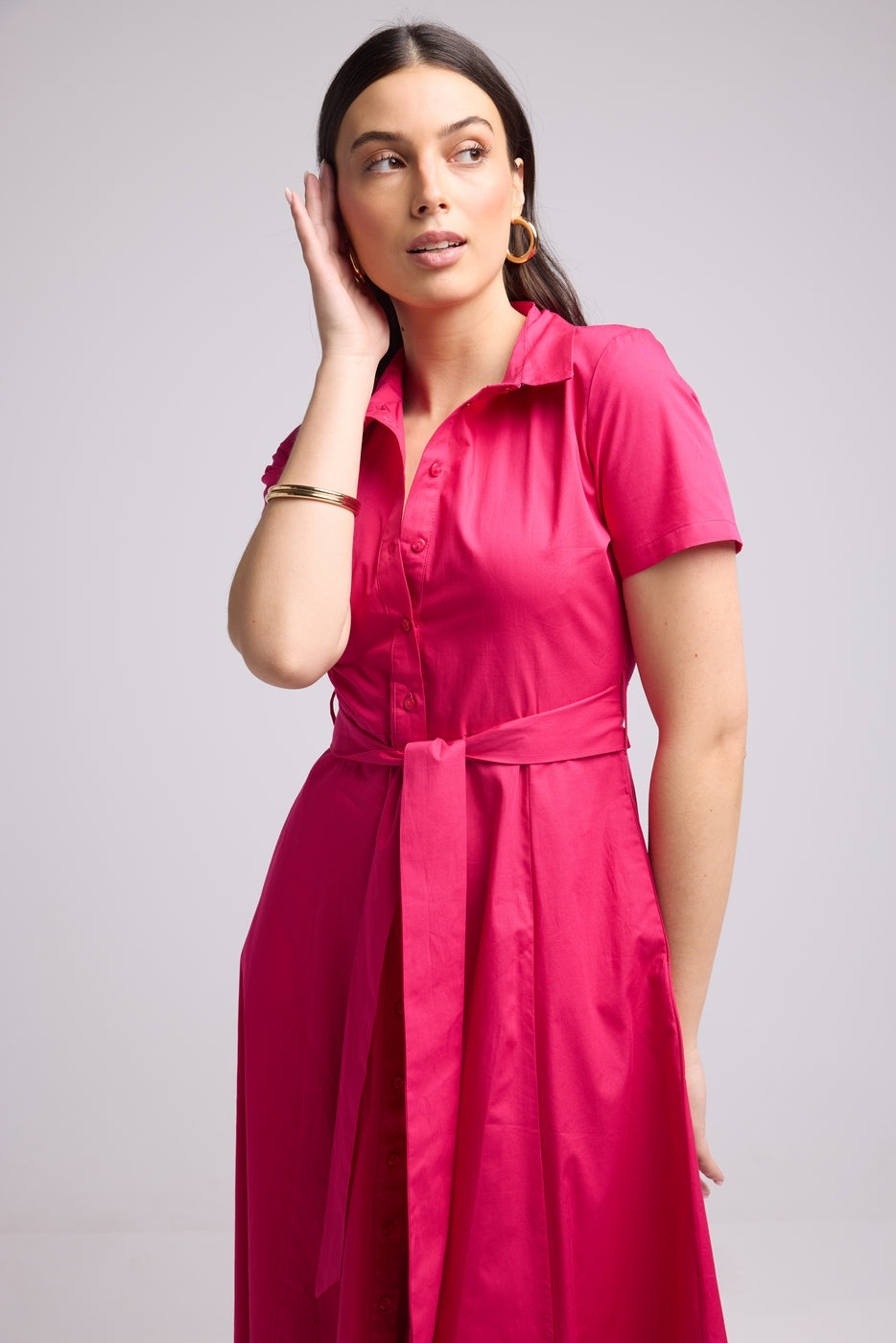 Vestido Largo - Poti - Rosa