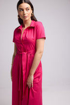 Vestido Largo - Poti - Rosa