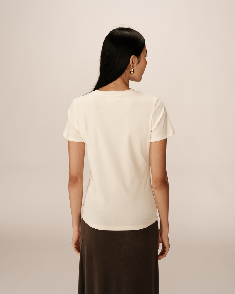 Camiseta Chick - Beige