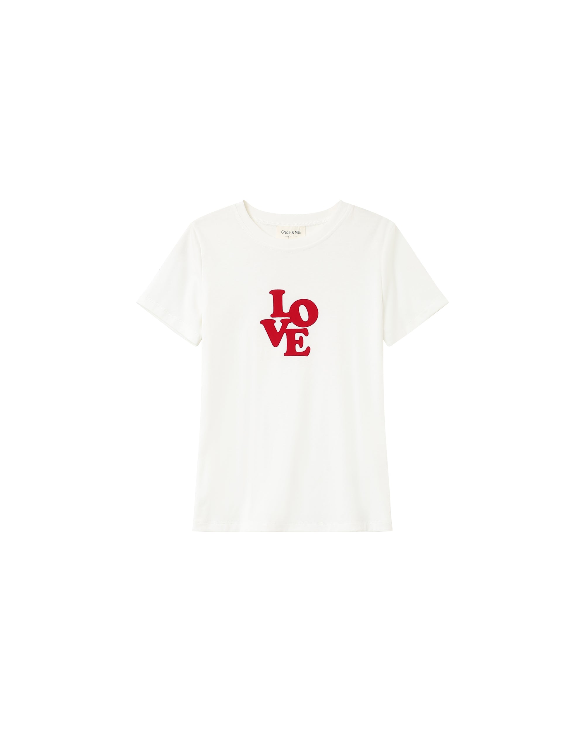 T-Shirt Poussin - Ecru