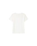 Camiseta Crudo Con Mensaje Estampado Chick