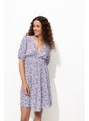 Robe Courte Imprimée Femme - Naturel Imprime