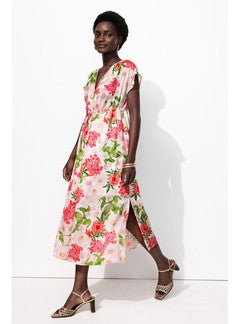 Robe Eleonor Imprimée - Rouge Imprime