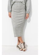 Jupe Midi à Carreaux Femme - Multicolore Carreaux