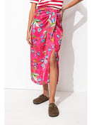 Jupe Midi Laura Gulshani - Rose Imprime
