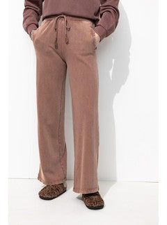 Pantalon de Jogging Large - Violet Uni Colore