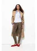 Leggings en Jersey Milano - Marron Imprime