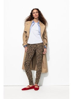 Leggings en Jersey Milano - Marron Imprime