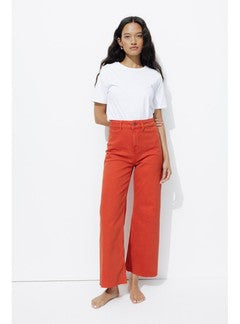 Hector Jean Large Femme - Orange Uni Colore