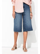 Bermuda en Jean Femme - Jeans Uni Fonce