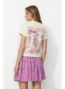 T-shirt Sisters Éco-conçu - Naturel Imprime