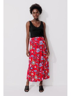 Débardeur Col V en Coton Femme - Noir Uni Fonce