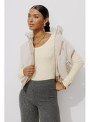 T-shirt Thermique Femme - Naturel Uni Clair