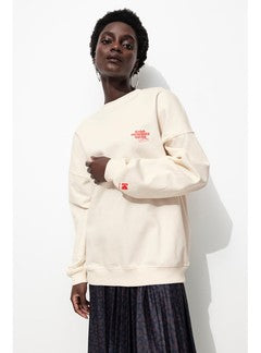 Sweat Unisexe Licence Kodak - Naturel Imprime