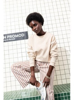 Sweat-shirt Made In France - Naturel Uni Clair