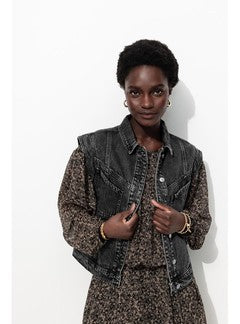 Veste en Jean Éco-conçue - Jeans Uni Clair
