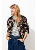 Veste Matelassée Imprimée - Multicolore Imprime