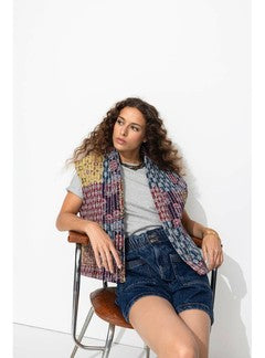Veste Matelassée sans Manches - Multicolore Sans Rgt