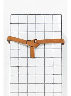 Ceinture en Simili Femme - Grège Uni Clair
