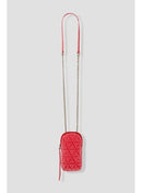 Pochette Smartphone en Jean - Rouge Uni Colore