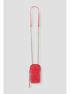 Pochette Smartphone en Jean - Rouge Uni Colore