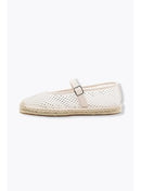 Espadrilles Strassées Femme - Naturel Uni Clair