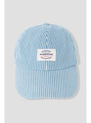 Casquette Rayée Femme - Bleu Raye