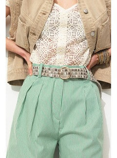 Ceinture Irisée Femme - Gris Imprime