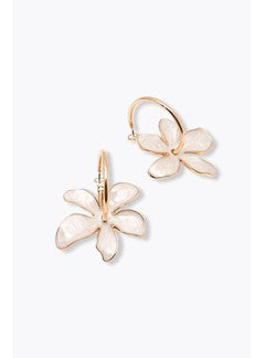 Boucles D'oreilles - Jaune Uni Colore