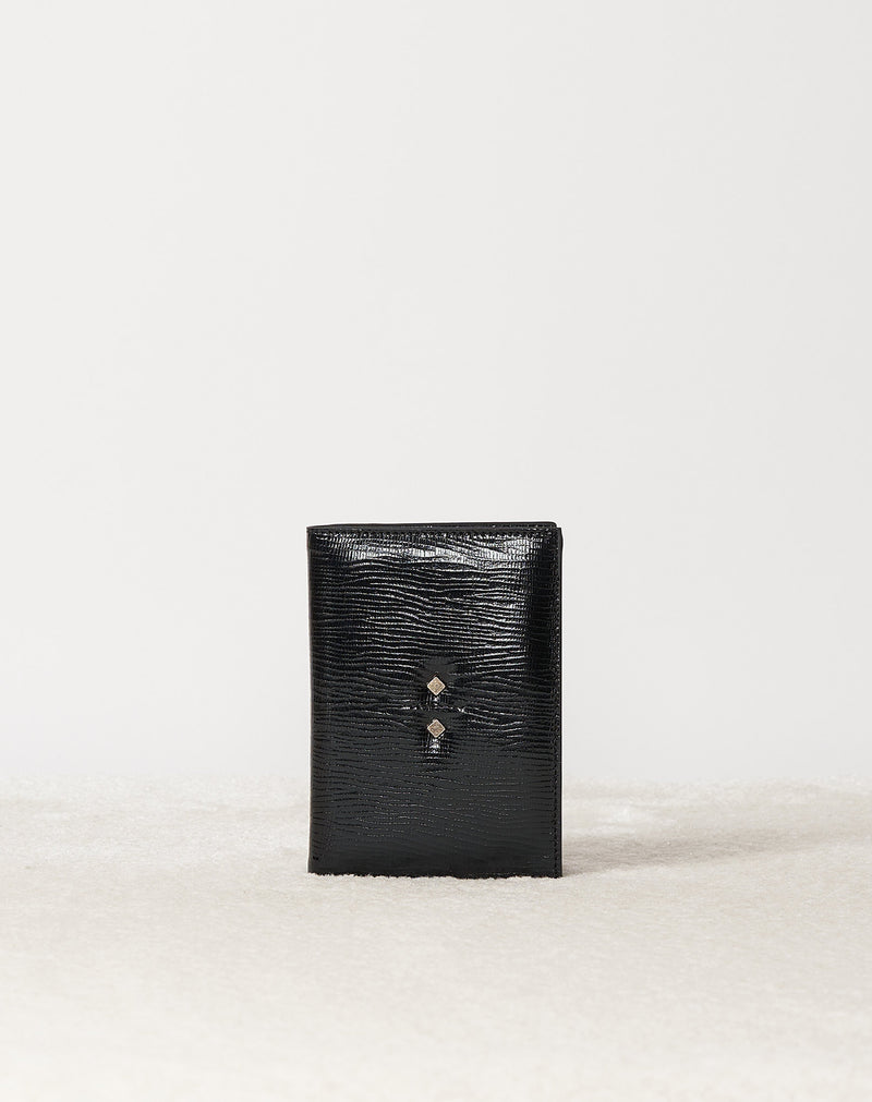 Porte Passeport Ulysse - Noir Embosse