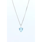 Pendentif "Royalia" Diamants 0,009/4 Topaze