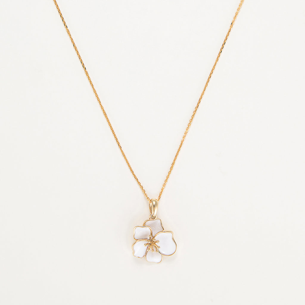 Pendentif "Orchidée"