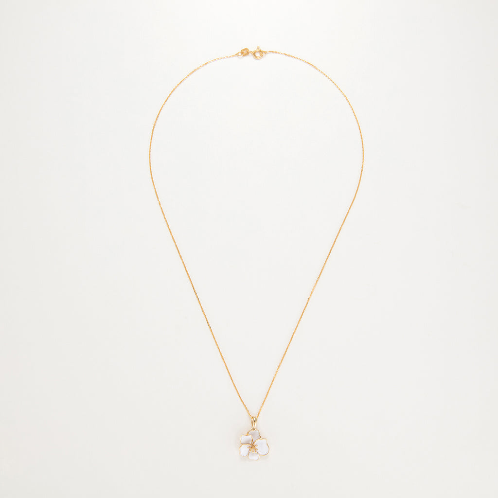 Pendentif "Orchidée"
