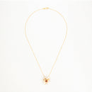 Pendentif  "Fleur Flamboyante" - Or Jaune