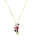Pendentif "Perroquet" D0,14/54 Mx1,14/9