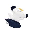 Balle D'Activités En Velours Blanc