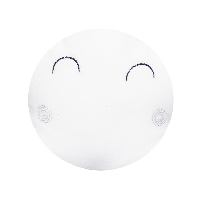 Coussin Étoile En Coton Blanc