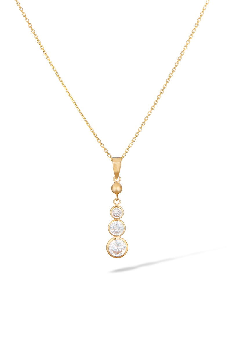 Pendentif "Brillants Pendants" Or Jaune 375/1000
