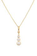 Pendentif "Brillants Pendants" Or Jaune 375/1000