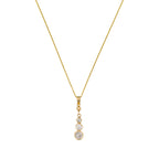 Colgante “Brillants Pendants” – Oro amarillo 375/1000