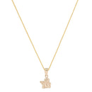 Pendentif Enfant "Ange Amoureux" Or Jaune 375/1000