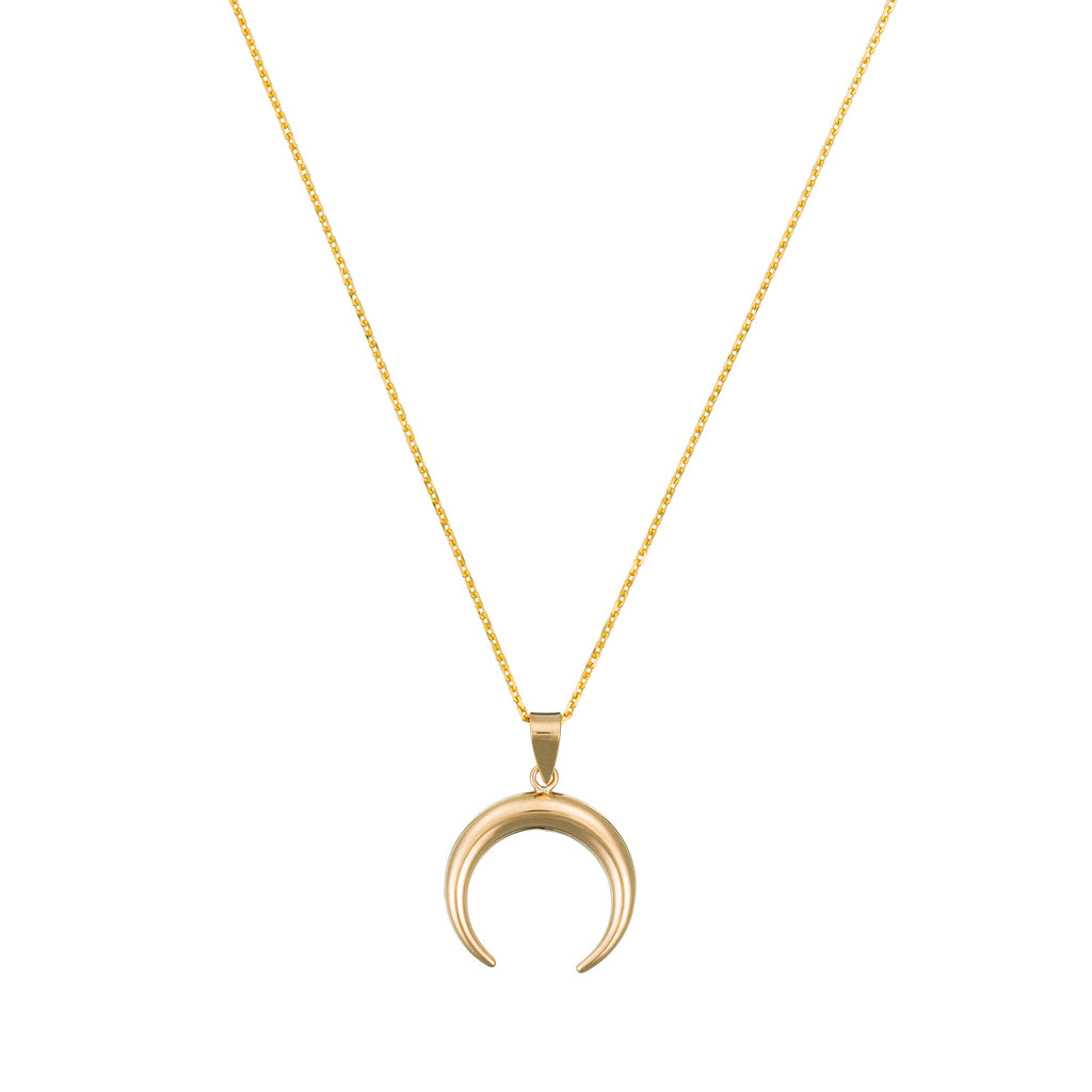 Pendentif "Demi Lune" Or Jaune 375/1000