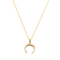 Pendentif "Demi Lune" Or Jaune 375/1000